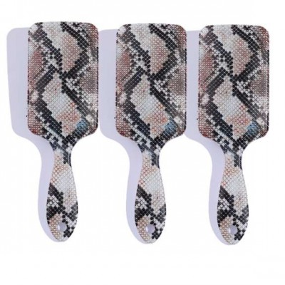 New design serpentine paddle brush custom logo massage hair brush cushion hair brush