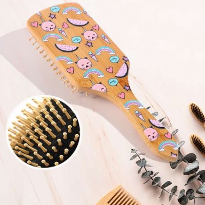 Yiwu wood professional hair brush eco friendly hair brush